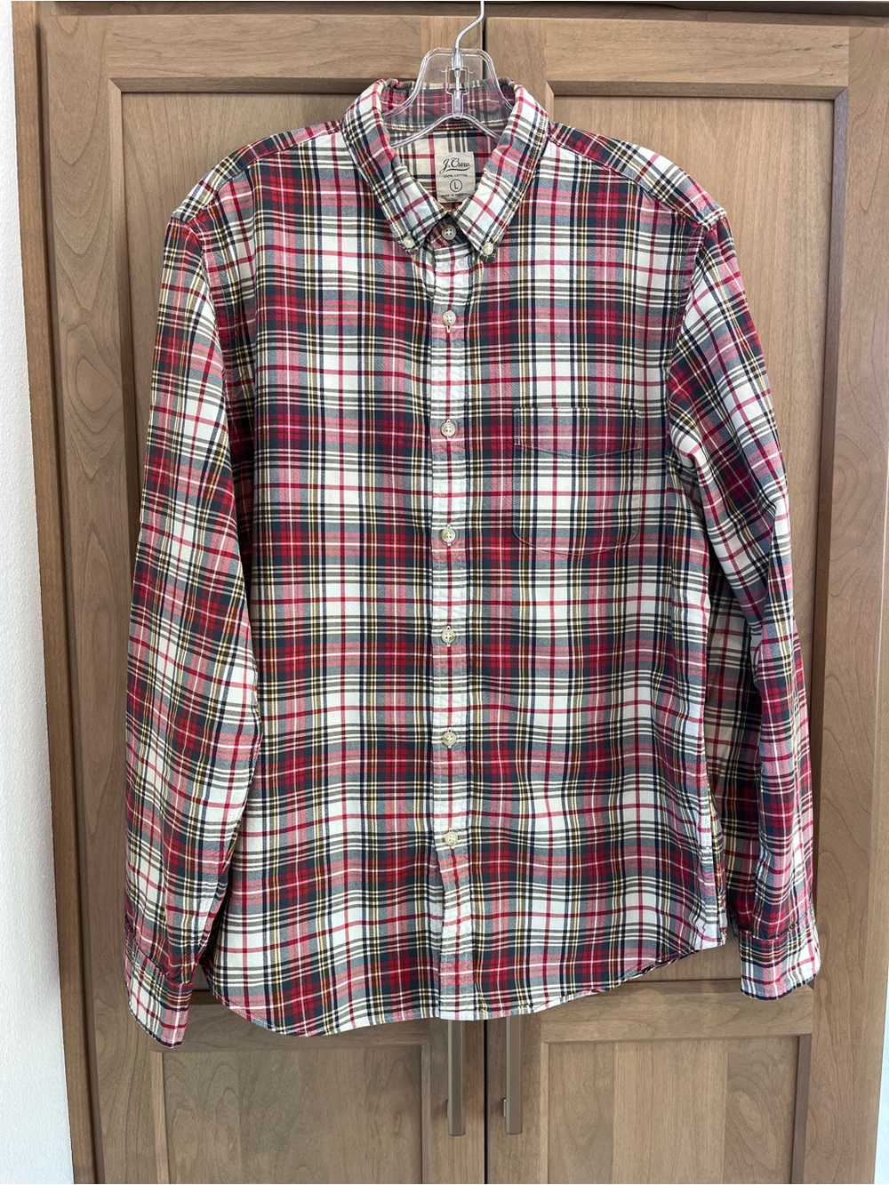 J.Crew plaid dress shirt